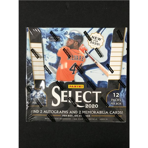 2020 PANINI SELECT BASEBALL SEALED TRADING CARDS BOX