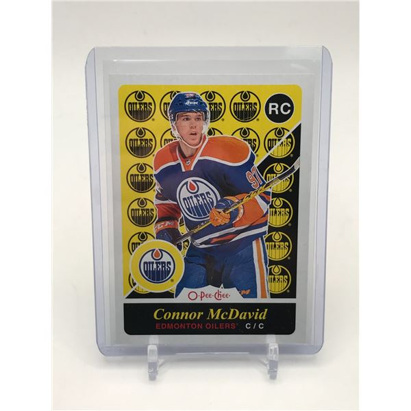 2015-16 OPC CONNOR MCDAVID ROOKIE TRADING CARD