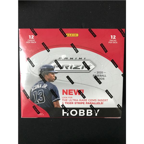 2020 PANINI PRIZM BASEBALL SEALED HOBBY TRADING CARDS BOX
