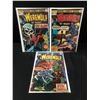 Image 1 : LOT OF 3 WEREWOLF BY NIGHT COMICS - MARVEL COMICS