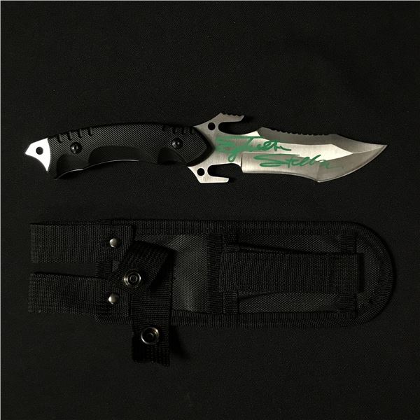 SYLVESTER STALLONE SIGNED EXPENDABLES  KNIFE - KB COA