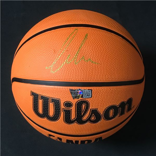 LUCA DONCIC SIGNED BASKETBALL (ACE COA)