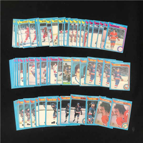 1979-80 O PEE CHEE HOCKEY TRADING CARDS LOTS