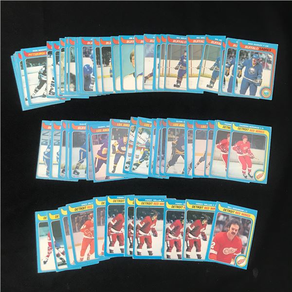 1979-80 O PEE CHEE HOCKEY TRADING CARDS LOTS