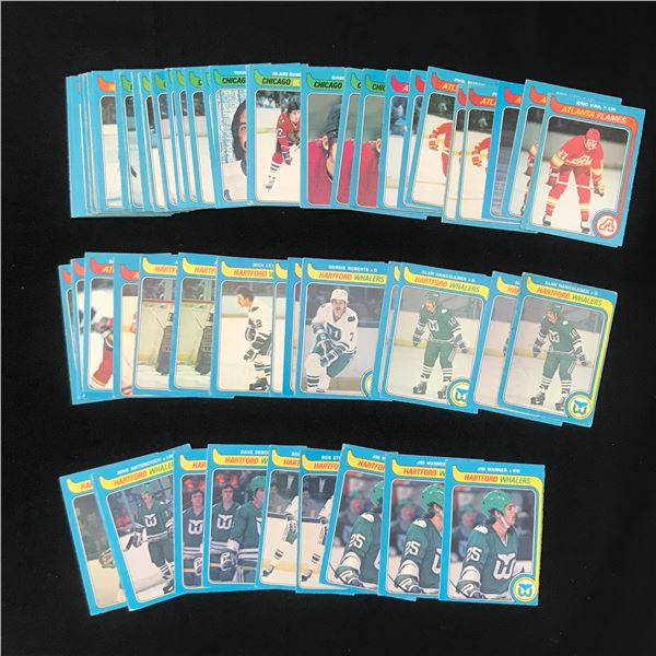 1979-80 O PEE CHEE HOCKEY TRADING CARDS LOTS