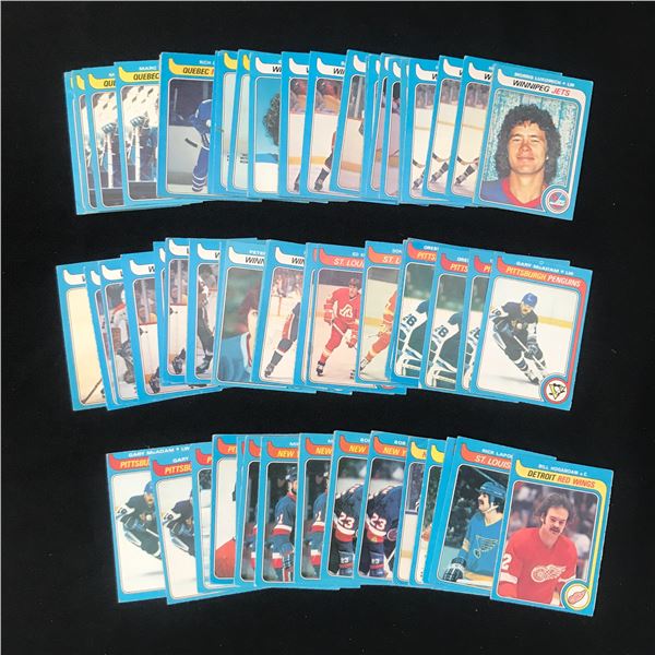 1979-80 O PEE CHEE HOCKEY TRADING CARDS LOTS