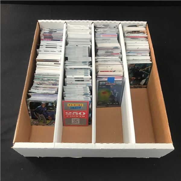 LARGE BOX OF TRADING CARDS (MIXED SPORTS)