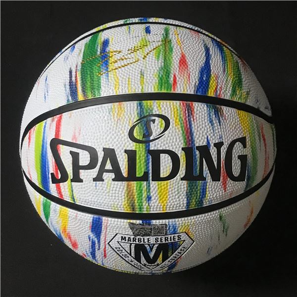 SHAQUILLE ONEAL SIGNED SPALDING SPLASH BASKETBALL (ACE COA)