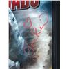 Image 2 : TARA REID SIGNED SHARKNADO 11 X 18 MOVIE POSTER - JSA AND WWOC COA