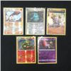 Image 1 : LOT OF 5 POKEMON CARDS