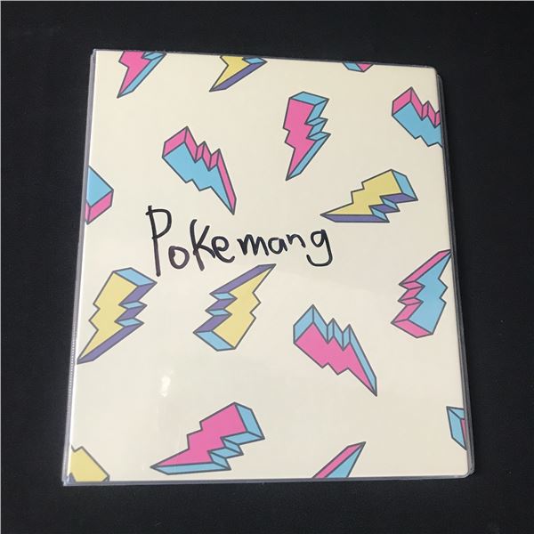 BINDER WITH SOME POKEMON CARDS