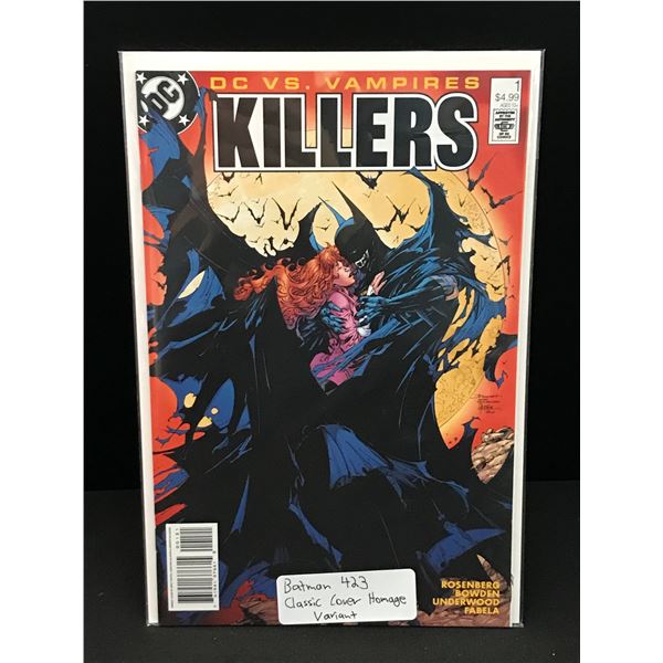 BATMAN #423 CLASSIC COVER HOMAGE VARIANT - DC COMICS