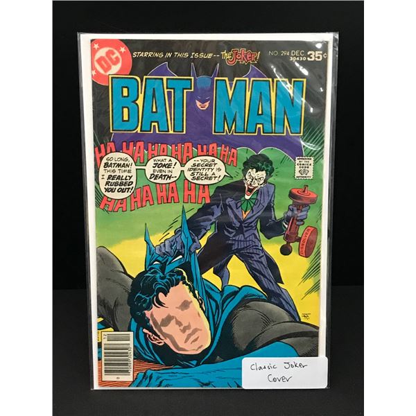 BATMAN #294 CLASSIC JOKER COVER - DC COMICS