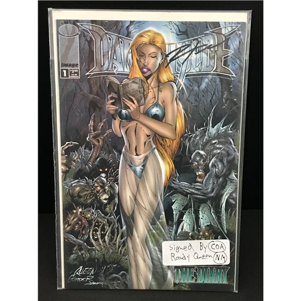 DARKHYDE #1 SIGNED BY RANDY QUEEN WITH COA - IMAGE COMICS