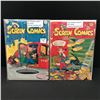 Image 1 : LOT OF 2 REAL SCREEN COMICS #27 & #30 (1950) - DC COMICS
