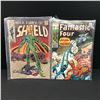 Image 1 : LOT OF 2 MARVEL COMICS INCLUDING FANTASTIC FOUR #114