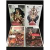 Image 1 : LOT OF 4 VAMPIRELLA COMICS ALL #1'S - DYNAMITE COMICS