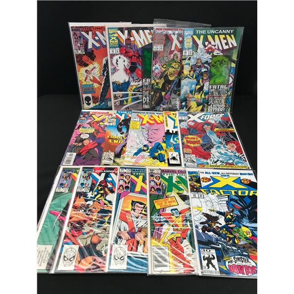 LOT OF X-MEN AND X-FORCE COMICS - MARVEL COMICS