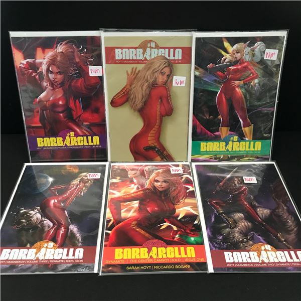 LOT OF 6 BARBARELLA COMICS