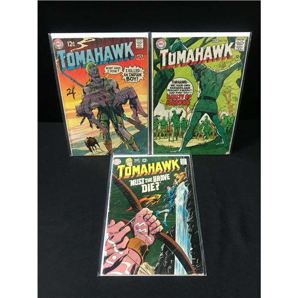 LOT OF 3 TOMAHAWK COMICS - DC COMICS