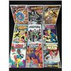 Image 1 : LOT OF 9 MIXED TITLE COMICS - MARVEL AND DC