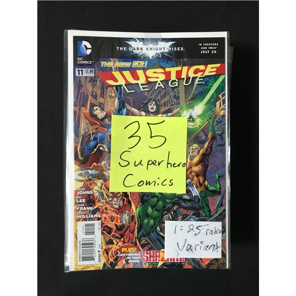 LOT OF 35 SUPERHERO COMICS