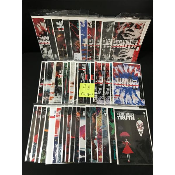 LOT OF 48 THE DEPARTMENT OF TRUTH COMICS - IMAGE