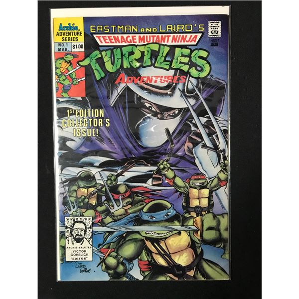 TEENAGE MUTANT NINJA TURTLES ADVENTURES #1 - ARCHIE ADVENTURE SERIES
