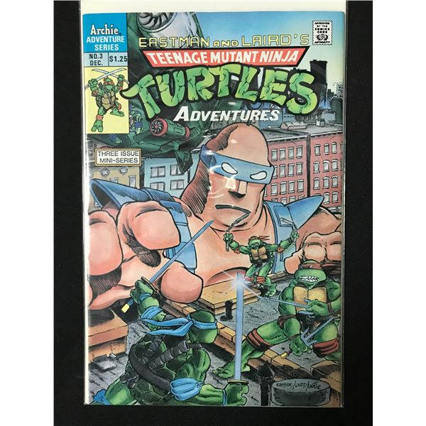 TEENAGE MUTANT NINJA TURTLES ADVENTURES #3 - ARCHIE ADVENTURE SERIES