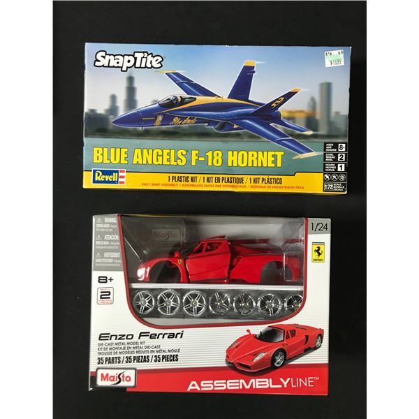 LOT OF 2 MODEL KITS IN ORIGINAL PACKAGING