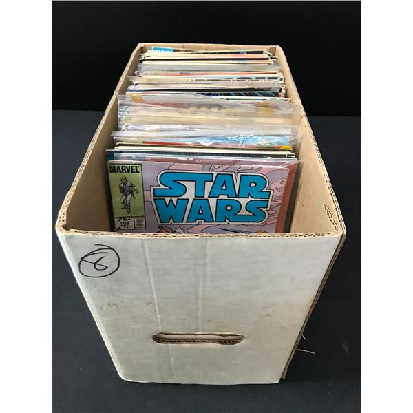 BOX OF ASSORTED COMICS BOOKS - VARIOUS TITLES AND PUBLISHERS
