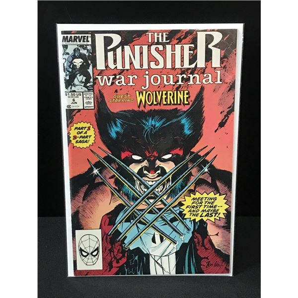 THE PUNISHER WAR JOURNAL #6 - MARVEL COMICS
