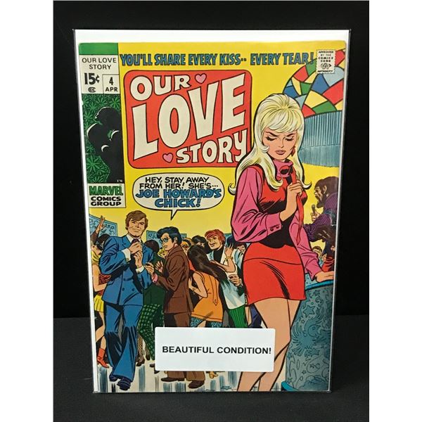 OUR LOVE STORY #4 - MARVEL COMICS