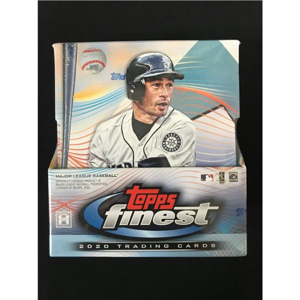 2020 TOPPS FINEST SEALED TRADING CARDS BOX