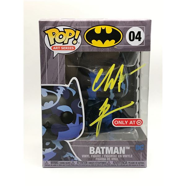 CHRISTIAN BALE SIGNED BATMAN FUNKO POP (KB COA)