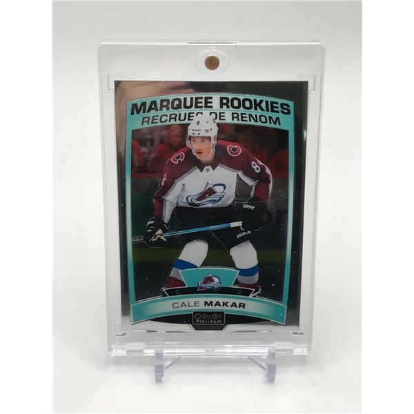 2019-20 UPPER DECK OPC MARQUEE ROOKIES CALE MAKAR TRADING CARD
