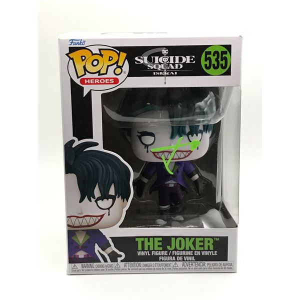 JARED LETO SIGNED THE JOKER FUNKO POP - KB COA