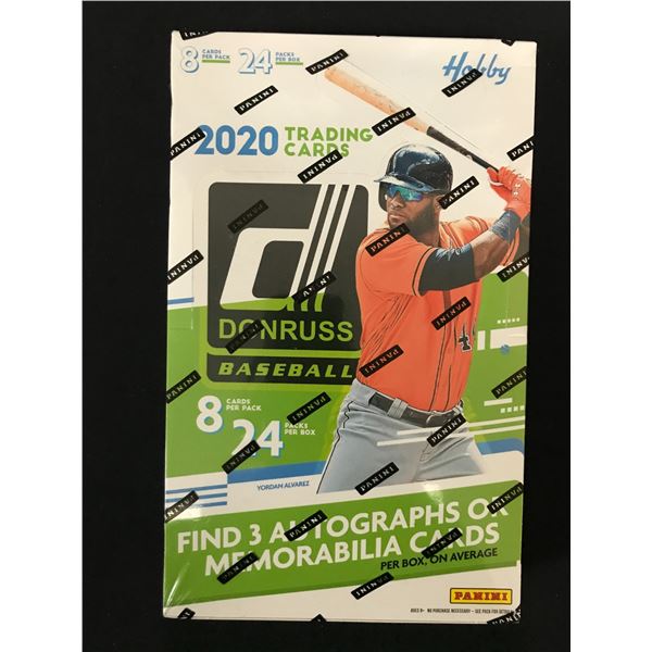 2020 PANINI DONRUSS BASEBALL SEALED HOBBY BOX
