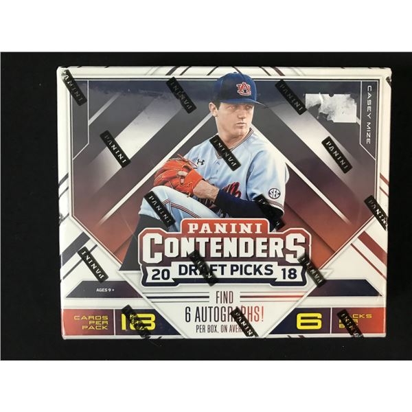 2018 PANINI CONTENDERS DRAFT PICKS SEALED TRADING CARDS BOX