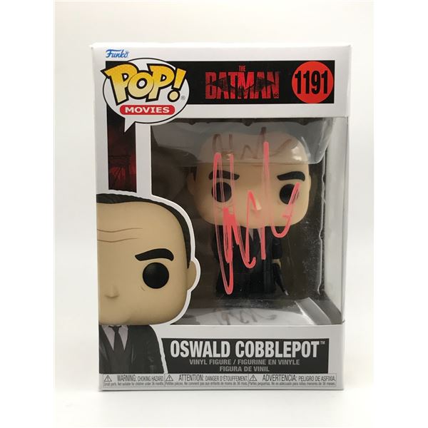 COLIN FARREL SIGNED OSWALD COBBLEPOT FUNKO POP - KB COA