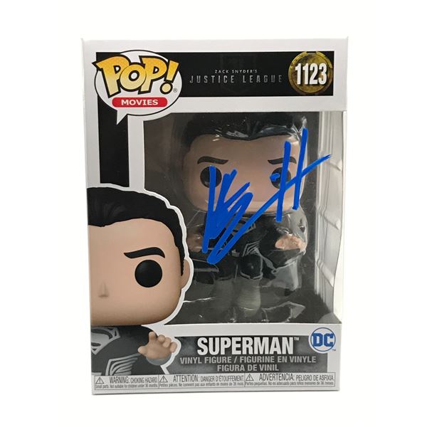 HENRY CAVILL SIGNED SUPERMAN FUNKO POP - KB COA