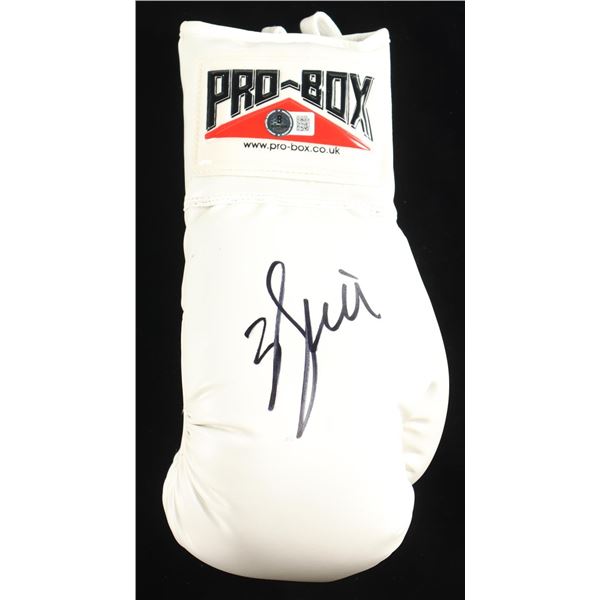 WILL SMITH SIGNED WHITE BOXING GLOVE - BECKETT COA