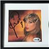 Image 2 : TAYLOR SWIFT SIGNED AND FRAMED CD SLEEVE PRESENTATION PIECE - JSA COA
