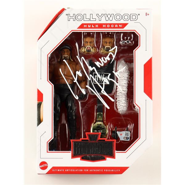 HOLLYWOOD HULK HOGAN SIGNED ACTION FIGURE - FANATICS COA