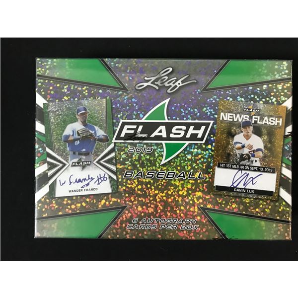 2019 LEAF FLASH BASEBALL SEALED TRADING CARDS BOX