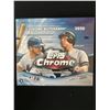 Image 1 : 2020 TOPPS CHROME SEALED TRADING CARDS BOX