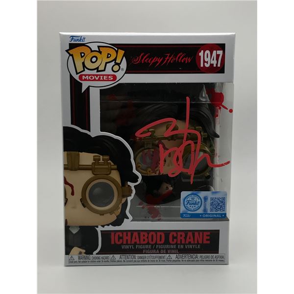 JOHNNY DEPP SIGNED ICHABOD CRANE FUNKO POP - KB COA