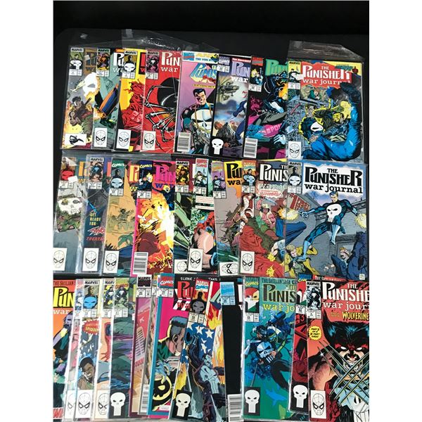 LARGE LOT OF PUNISHER COMICS.- MARVEL COMICS