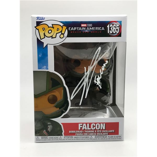 ANTHONY MACKIE SIGNED FALCON FUNKO POP - KB COA