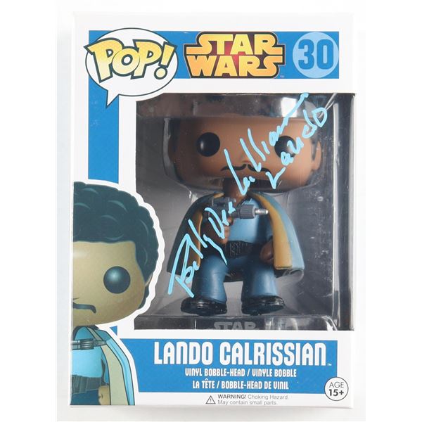 BILLY DEE WILLIAMS SIGNED LANDO CALRISSIAN STAR WARS FUNKO POP - BECKETT COA